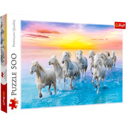 Caballos Galopando: Rompecabezas 500 Piezas - Trefl - RedQueen.mx