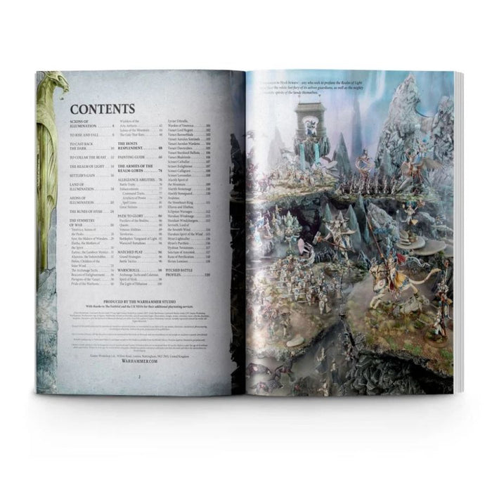 Lumineth Realm-lords Battletome 2022 (English) - WH Age of Sigmar - RedQueen.mx