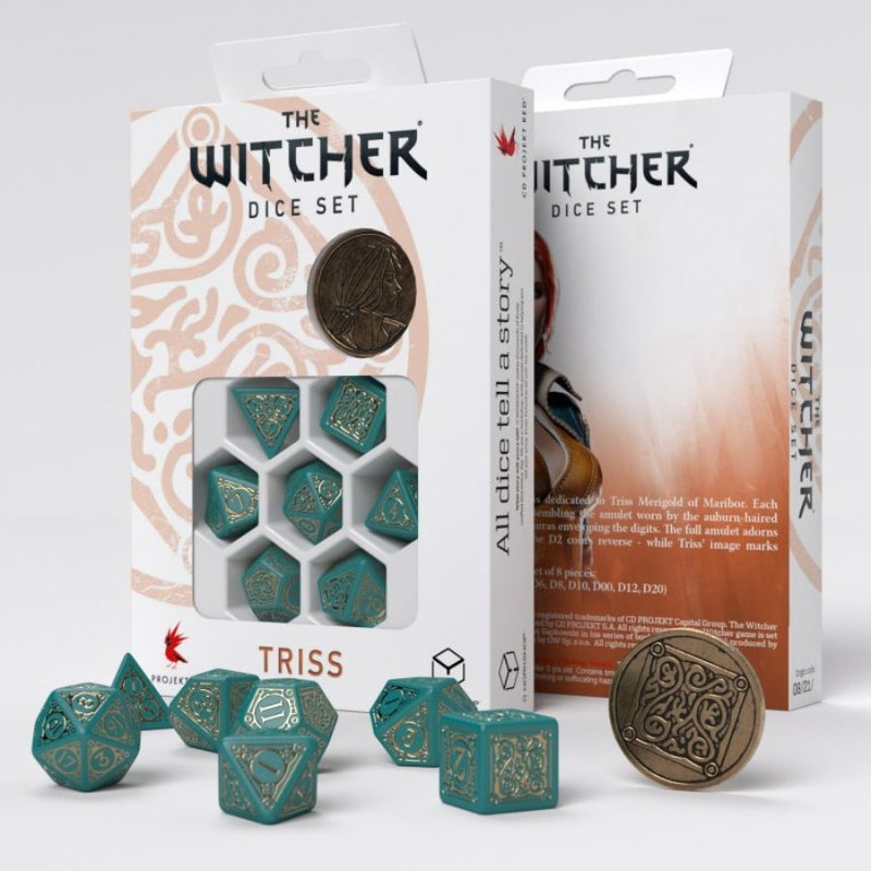 Triss, The Beautiful Healer - The Witcher Dice Set - RedQueen.mx