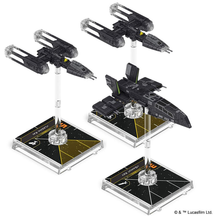 Fugitives and Collaborators Squadron - X-Wing 2E Expansion - RedQueen.mx