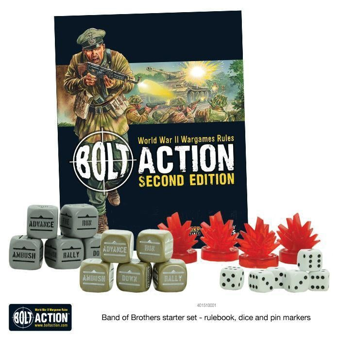 Band of Brothers Starter Set (Español) - Bolt Action 2E - RedQueen.mx