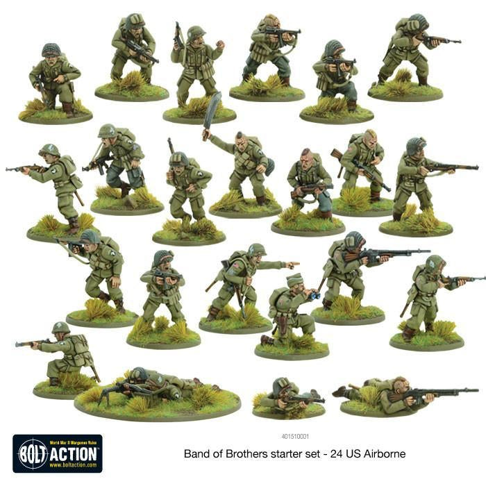 Band of Brothers Starter Set (Español) - Bolt Action 2E - RedQueen.mx