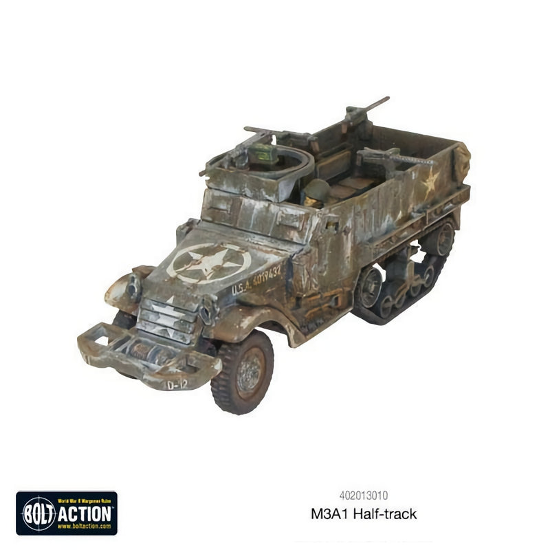 M3A1 US Half-track Vehicle - Bolt Action - RedQueen.mx