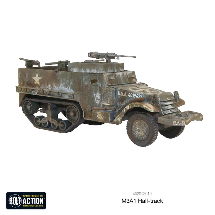M3A1 US Half-track Vehicle - Bolt Action - RedQueen.mx