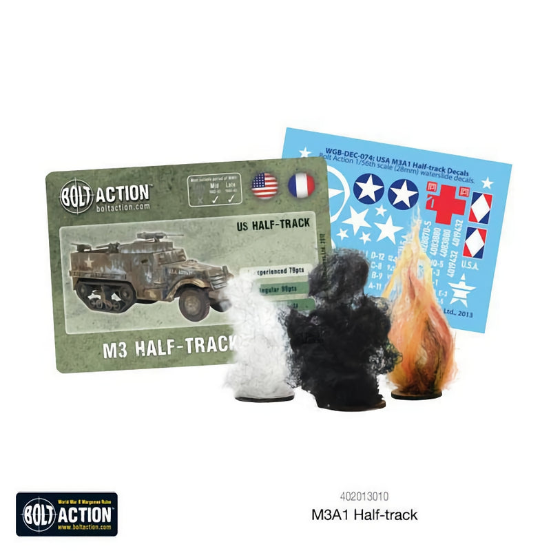 M3A1 US Half-track Vehicle - Bolt Action - RedQueen.mx