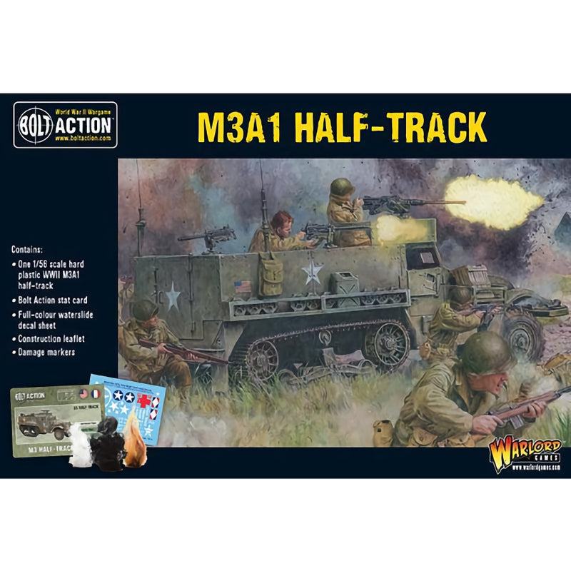 M3A1 US Half-track Vehicle - Bolt Action - RedQueen.mx