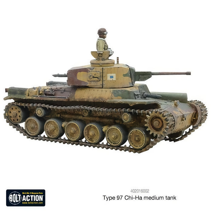 Japanese Type 97 Chi-Ha Medium Tank - Bolt Action - RedQueen.mx