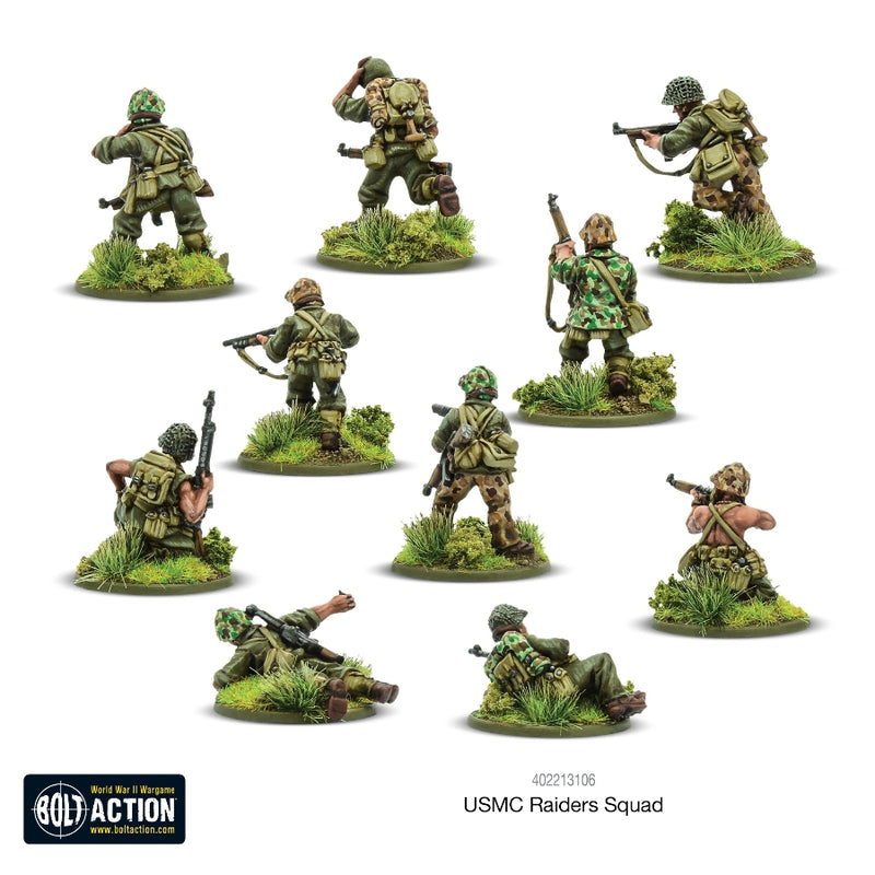 US Marine Raiders Squad - Bolt Action - RedQueen.mx