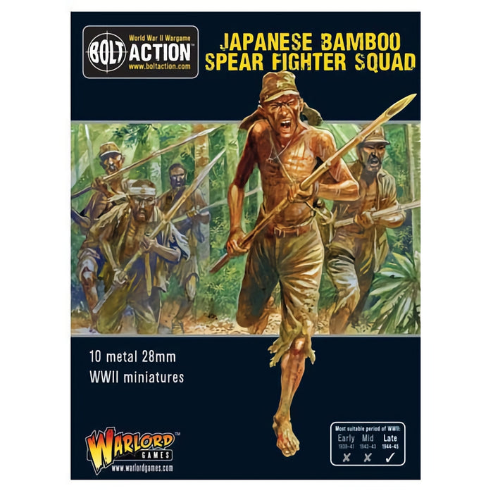 Japanese Bamboo Spear Fighter Squad - Bolt Action - RedQueen.mx
