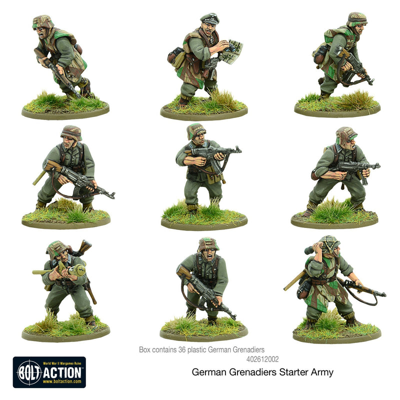 German Grenadiers Starter Army - Bolt Action - RedQueen.mx