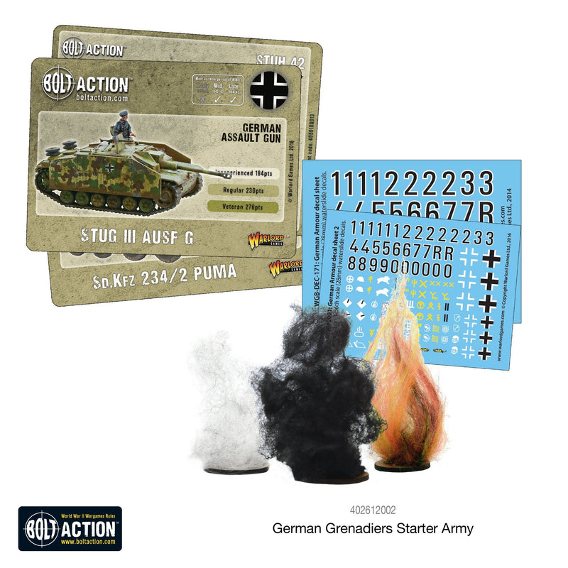 German Grenadiers Starter Army - Bolt Action - RedQueen.mx