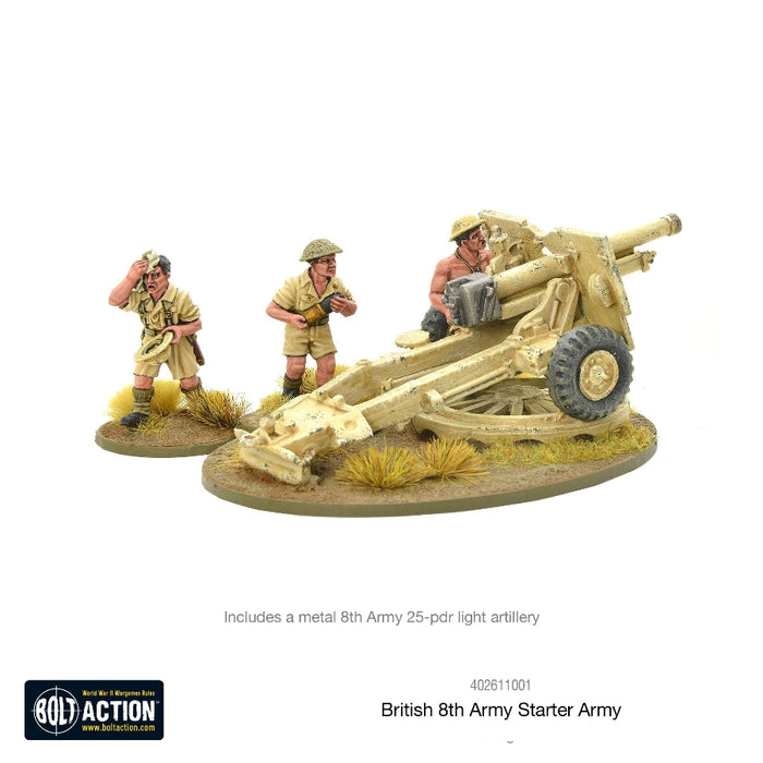 British 8th Army Starter Army - Bolt Action - RedQueen.mx