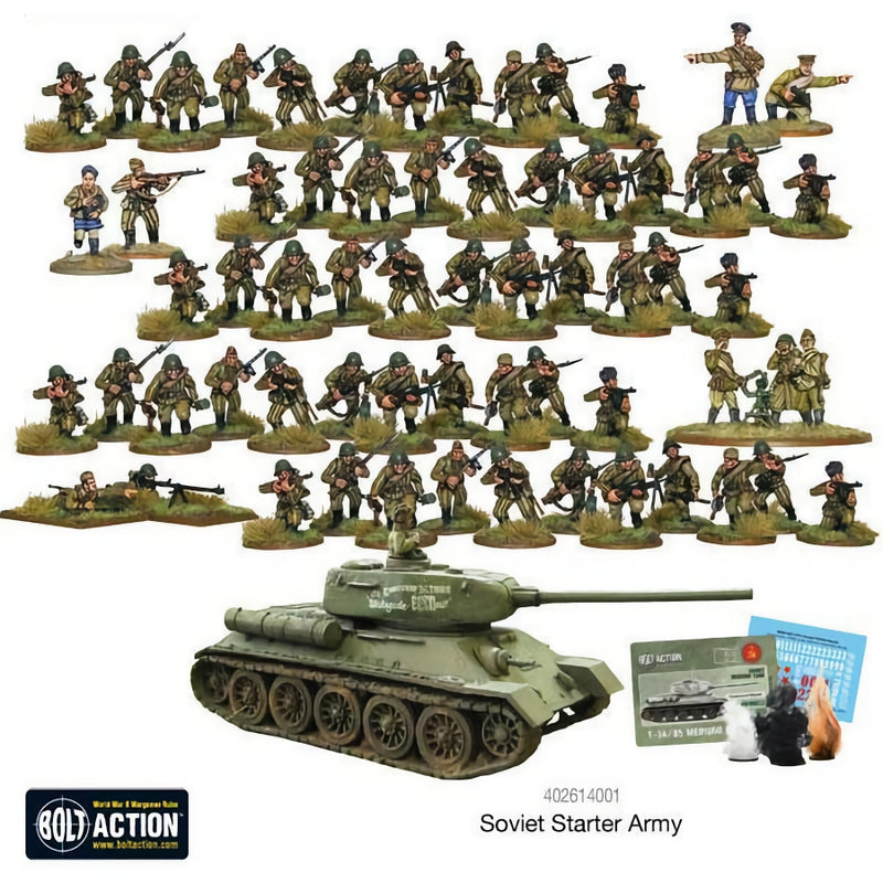 Soviet Starter Army - Bolt Action - RedQueen.mx