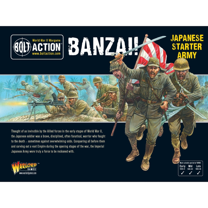Banzai! Imperial Japanese Starter Army - Bolt Action - RedQueen.mx