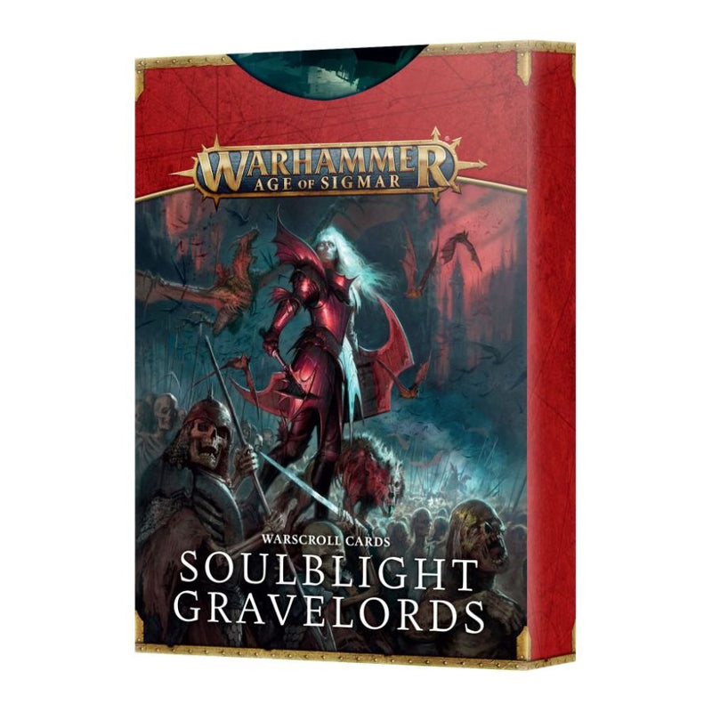 Soulblight Gravelords: Warscroll Cards 2023 (Inglés) - Age of Sigmar