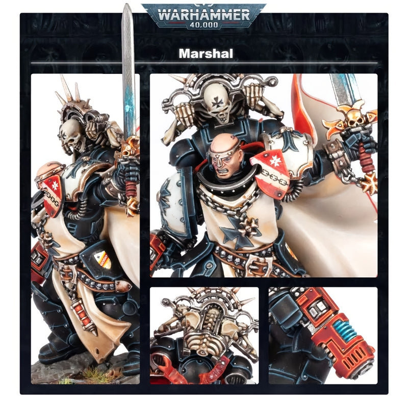 Black Templars Marshal - WH40k: Space Marines - RedQueen.mx