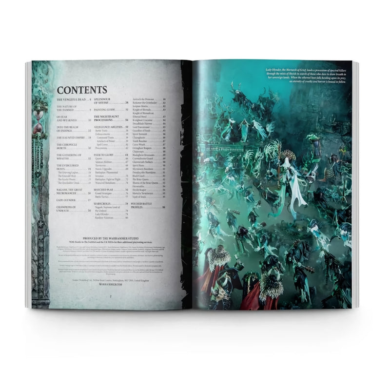 Nighthaunt Battletome 2022 (English) - WH Age of Sigmar - RedQueen.mx
