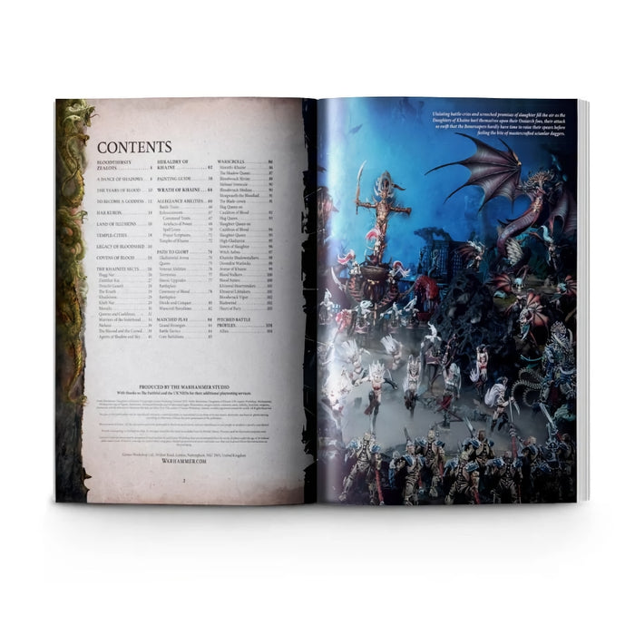 Daughters of Khaine Battletome 2022 (English) - WH Age of Sigmar - RedQueen.mx