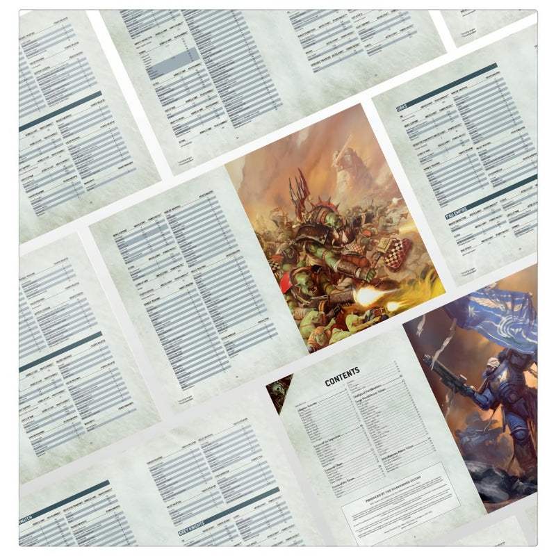 Chapter Approved: Grand Tournament 2020 (Español) - WH40k: Mission Pack - RedQueen.mx