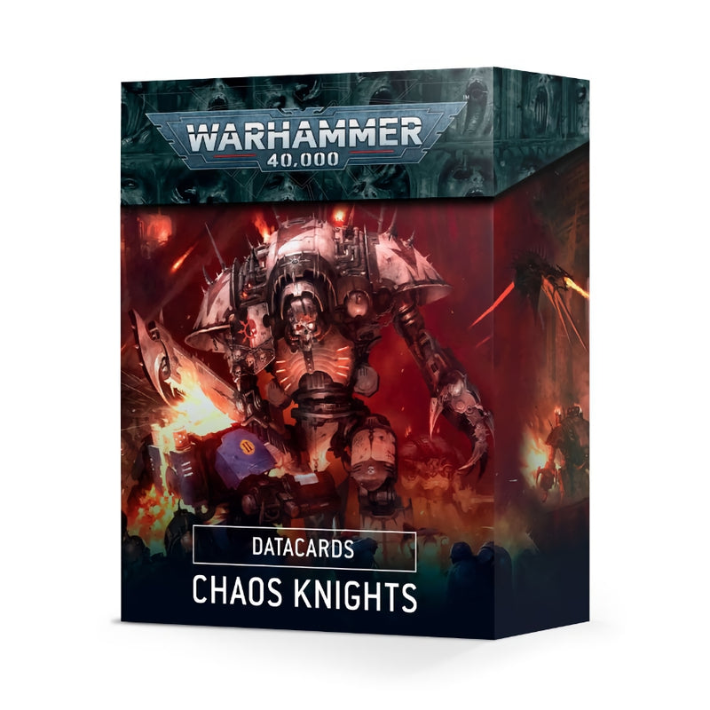 Chaos Knights Datacards 2022 (Español) - WH40k - RedQueen.mx