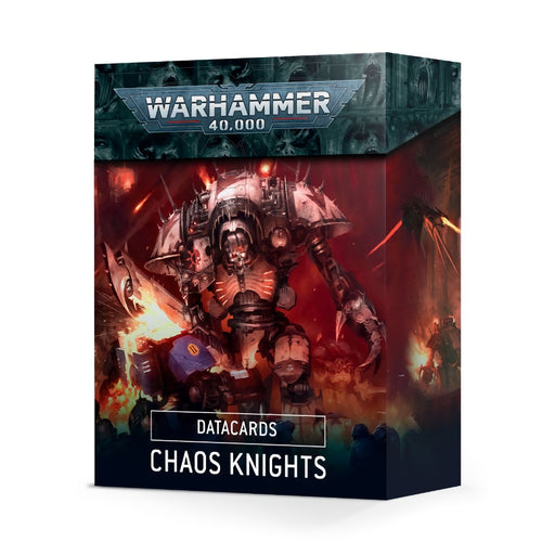 Chaos Knights Datacards 2022 (Español) - WH40k - RedQueen.mx