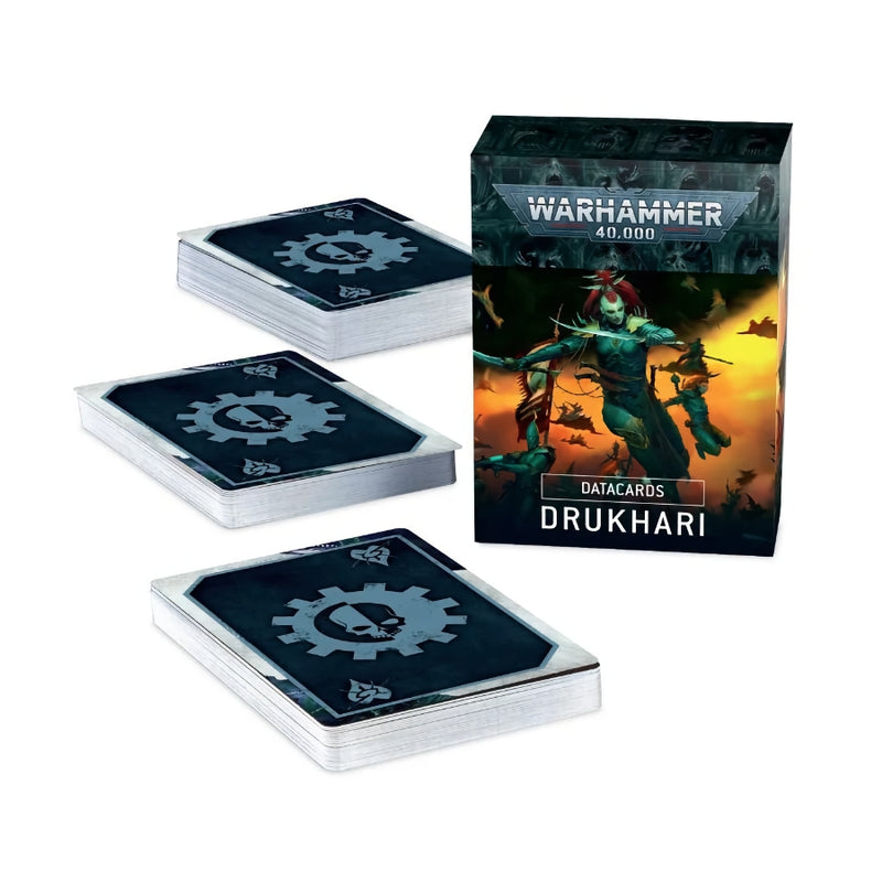 Drukhari Datacards (English) - WH40k - RedQueen.mx
