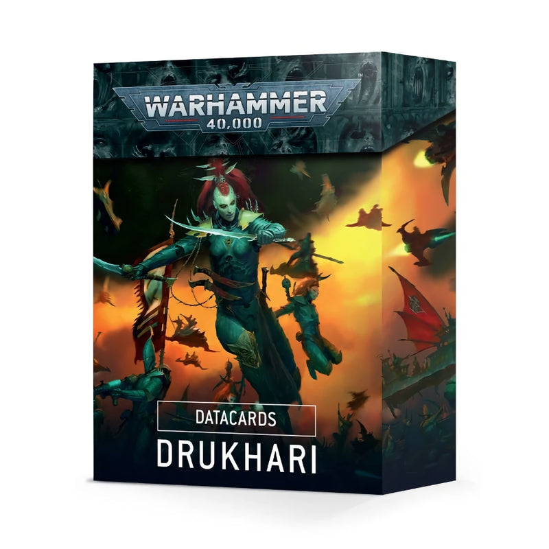 Drukhari Datacards (English) - WH40k - RedQueen.mx