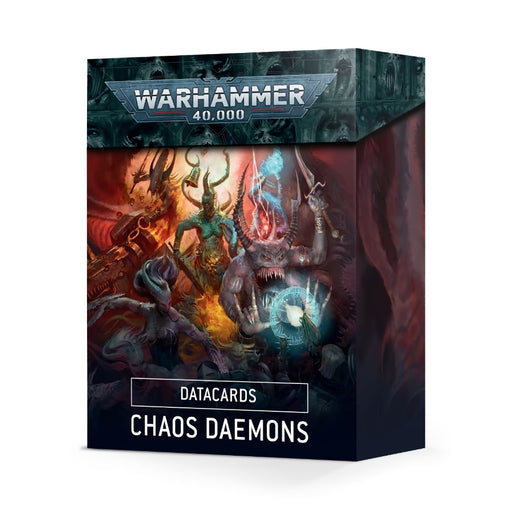 Chaos Daemons Datacards 2022 (Español) - WH40k - RedQueen.mx