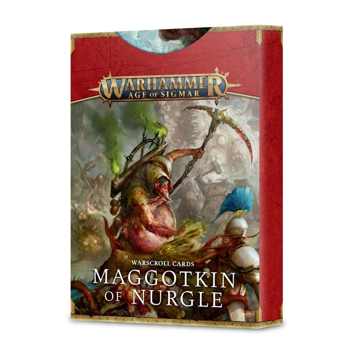 Maggotkin of Nurgle Warscroll Cards (English) - WH Age of Sigmar - RedQueen.mx