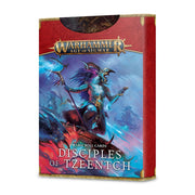 Disciples of Tzeentch Warscroll Cards 2022 (English) - WH Age of Sigmar - RedQueen.mx