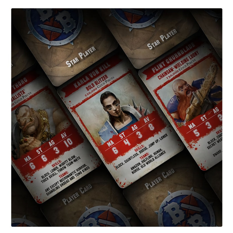 Old World Alliance Team Card Pack (English) - Blood Bowl - RedQueen.mx