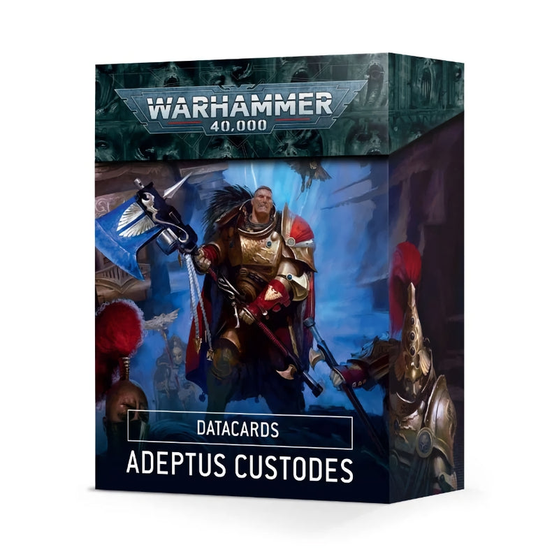 Adeptus Custodes Datacards 2022 (English) - WH40K - RedQueen.mx