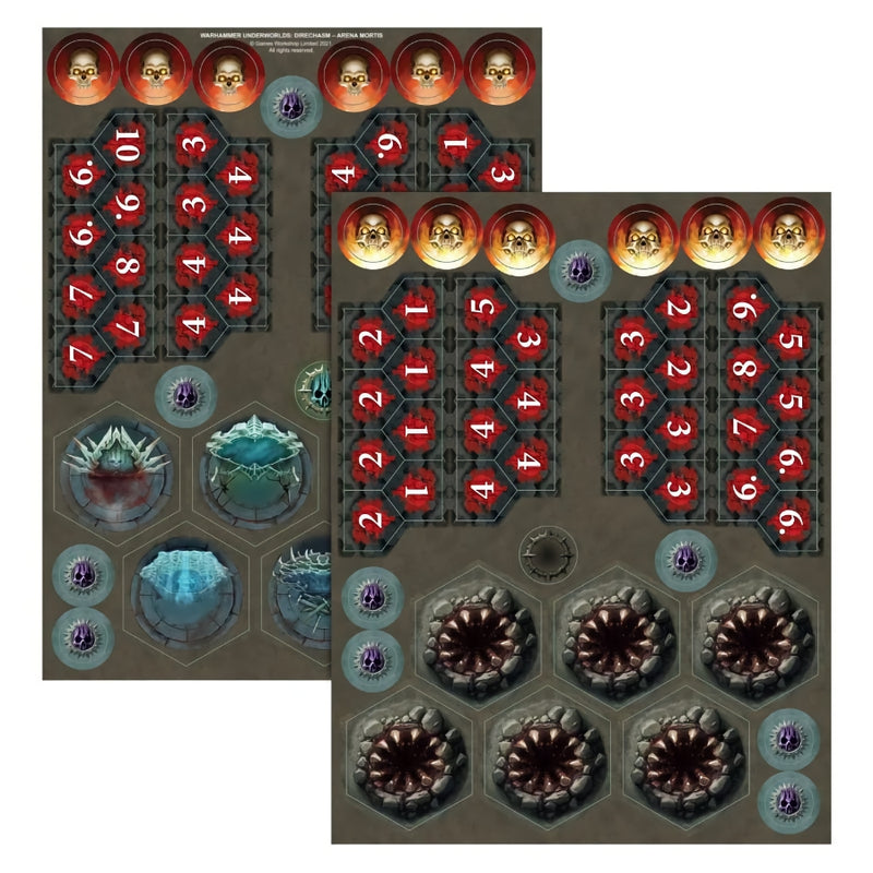 Direchasm Arena Mortis (English) - WH Underworlds - RedQueen.mx