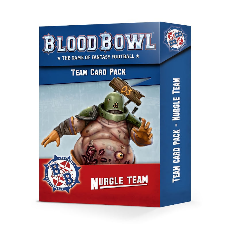 Nurgle Team Card Pack (English) – Blood Bowl Accessories - RedQueen.mx