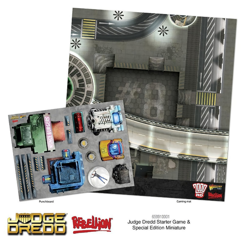 I am the Law: Judge Dredd Starter Game - RedQueen.mx