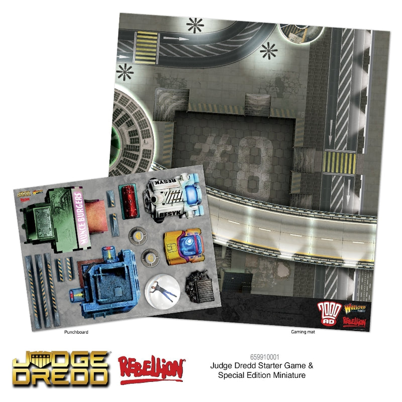 I am the Law: Judge Dredd Starter Game - RedQueen.mx