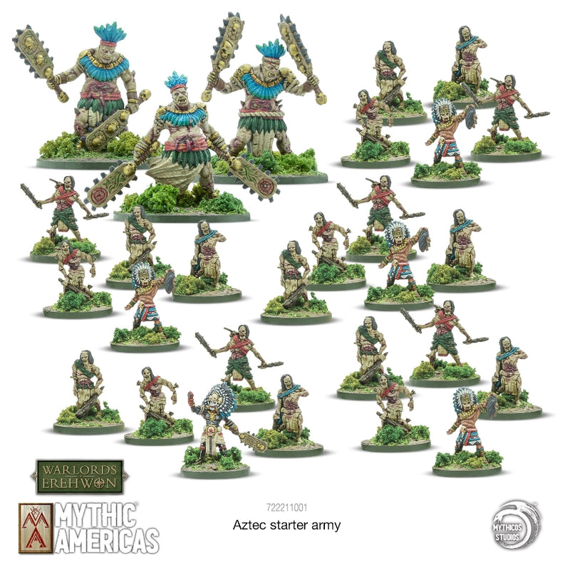 Aztec Warband Starter Set - Mythic Americas - RedQueen.mx
