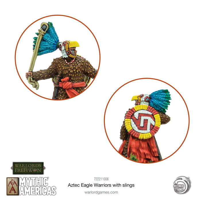 Aztecs: Eagle Warrior Slingers - Mythic Americas - RedQueen.mx