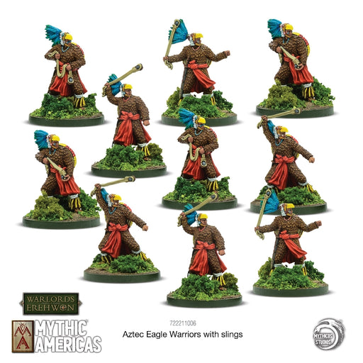 Aztecs: Eagle Warrior Slingers - Mythic Americas - RedQueen.mx