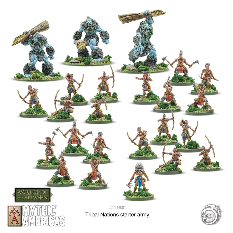 Tribal Nations Warband Starter Set - Mythic Americas - RedQueen.mx