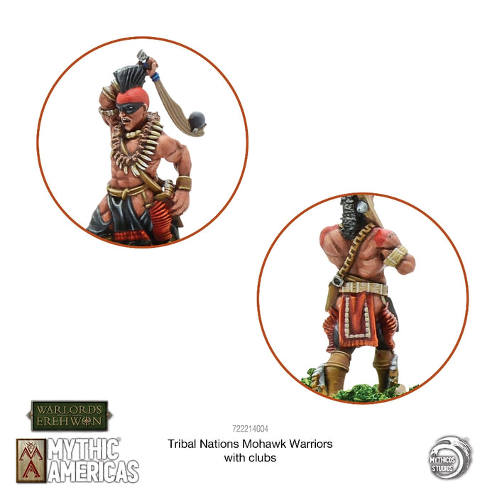 Tribal Nations: Mohawk Warriors with Clubs - Mythic Americas - RedQueen.mx