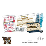 Royal Navy 3rd Rates of Renown - Black Seas - RedQueen.mx