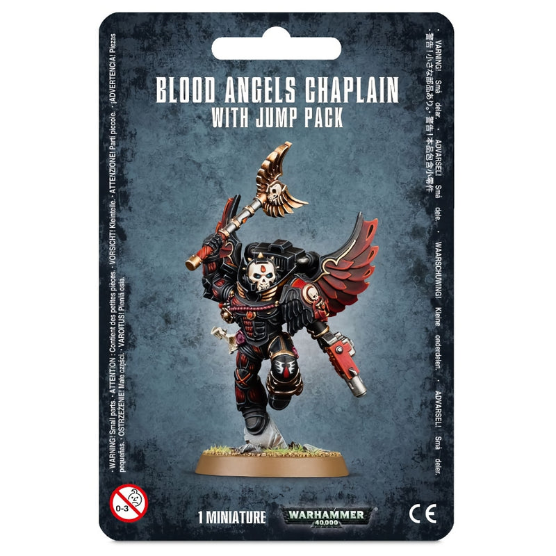 Blood Angels Chaplain With Jump Pack - WH40k: Space Marines - RedQueen.mx