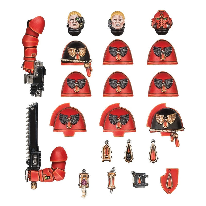 Blood Angels Primaris Upgrades - WH40k: Space Marines - RedQueen.mx