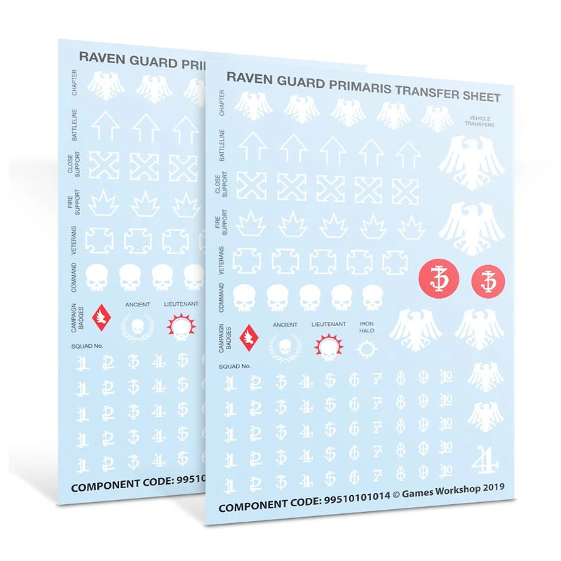 Raven Guard Primaris Upgrades - WH40K: Space Marines - RedQueen.mx