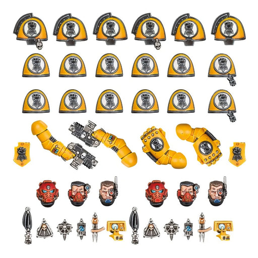 Imperial Fists: Primaris Upgrades - WH40k: Space Marines - RedQueen.mx