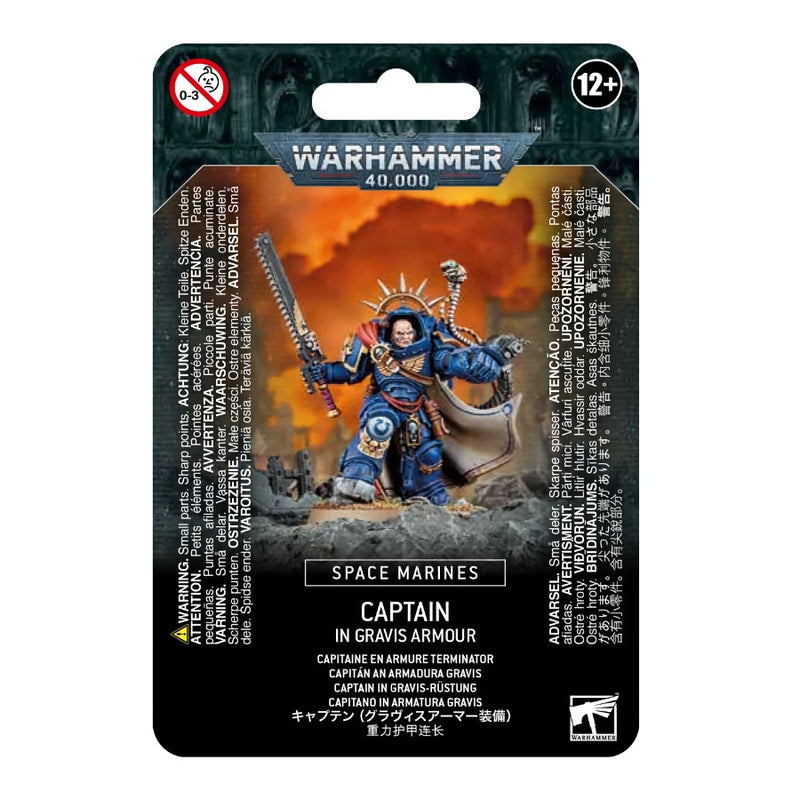 Captain in Gravis Armour - WH40k: Space Marines - RedQueen.mx