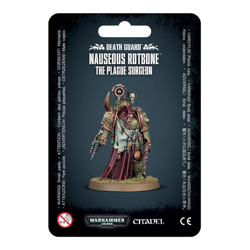 Nauseous Rotbone, the Plague Surgeon - WH40k: Death Guard - RedQueen.mx