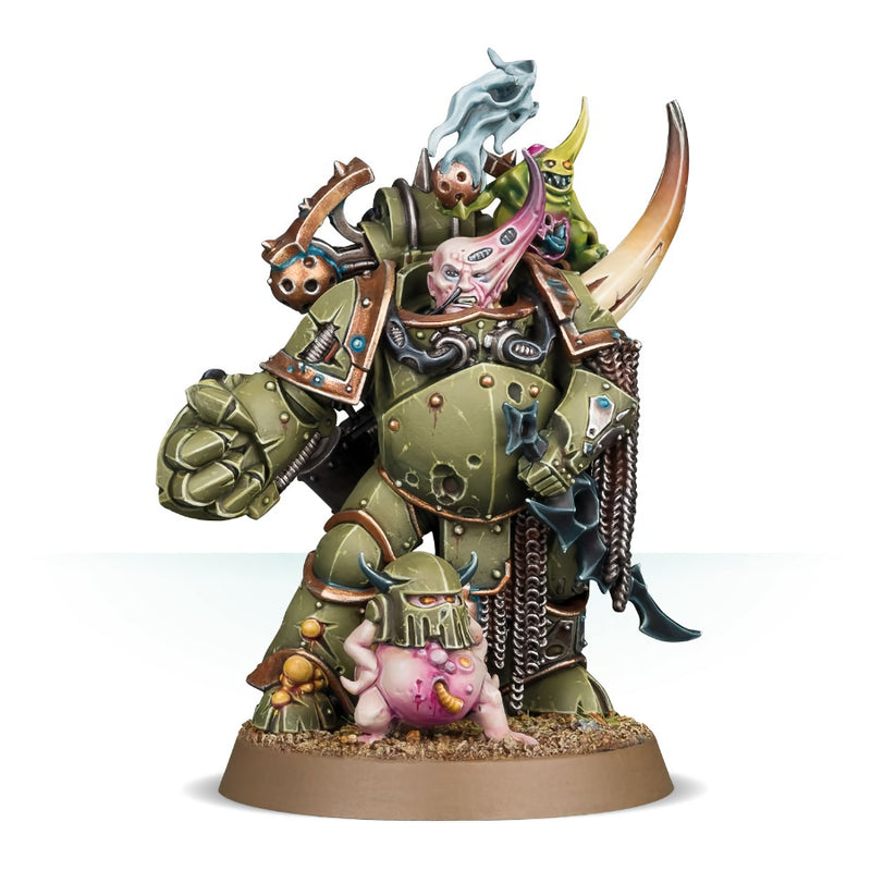 Plague Marine Champion - WH40k: Death Guard - RedQueen.mx