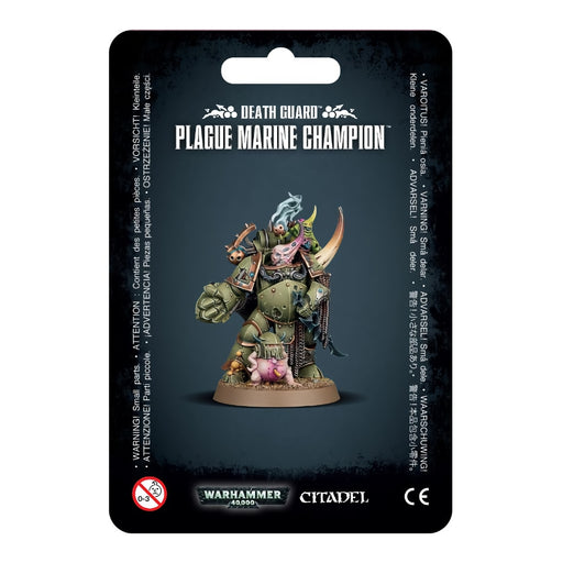 Plague Marine Champion - WH40k: Death Guard - RedQueen.mx